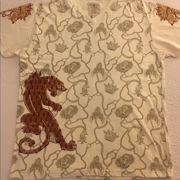 Christian Audigier Other - Christian Audigier Shirt fits like XL